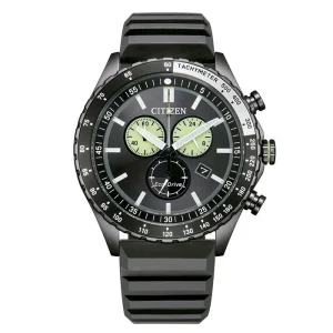 Citizen AT2565-05E horloge Eco-Drive Chrono Zwart