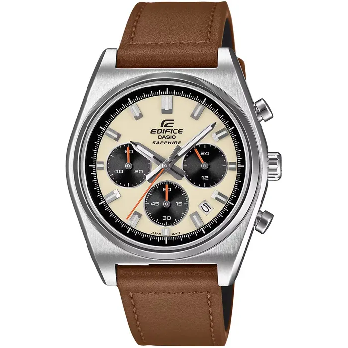 Casio EFB-730L-7AVUEF Edifice Chronograaf Leer - Afbeelding 2