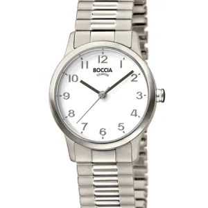 Boccia 3318-01 horloge dames titanium