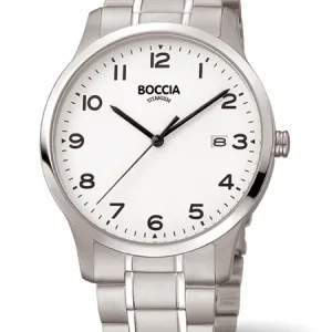 Boccia 3620-01 horloge heren titanium