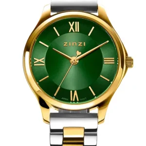 Zinzi Classy Mini horloge ZIW1235 Bicolor Groen