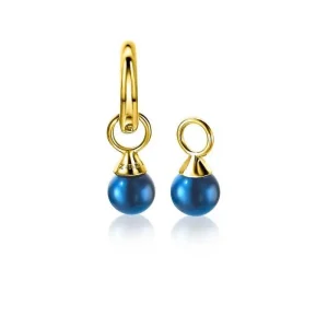 Zinzi Creoolhanger ZICH1749BG Parels Blauw
